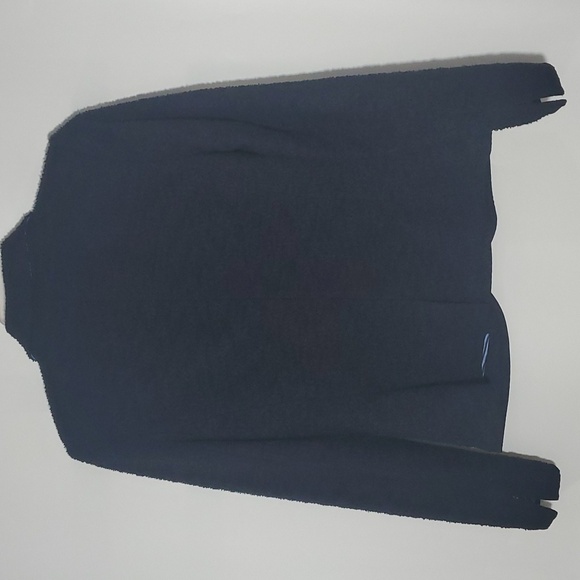 Anthropologie Cartonnier Blazer 4 Shoulder Pads Blue Black - Picture 2 of 12